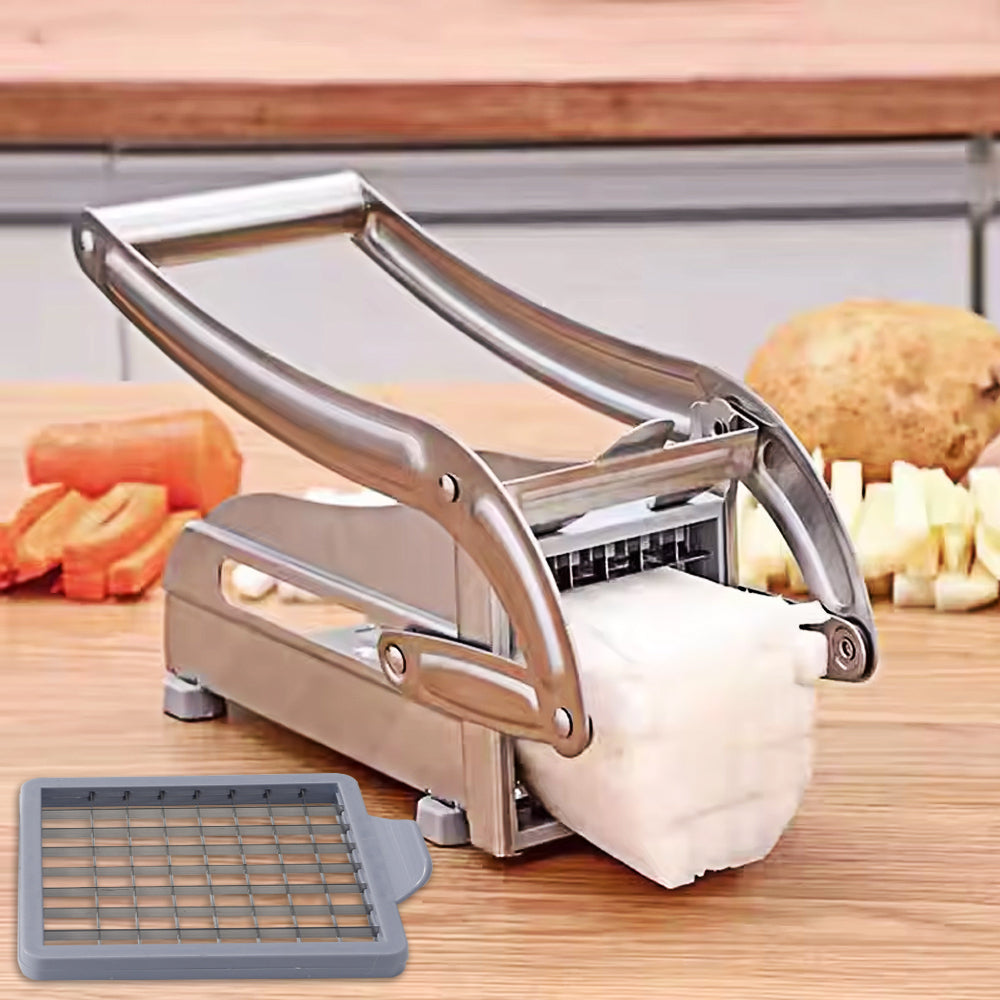 Lever-Action Vegetable Cutter